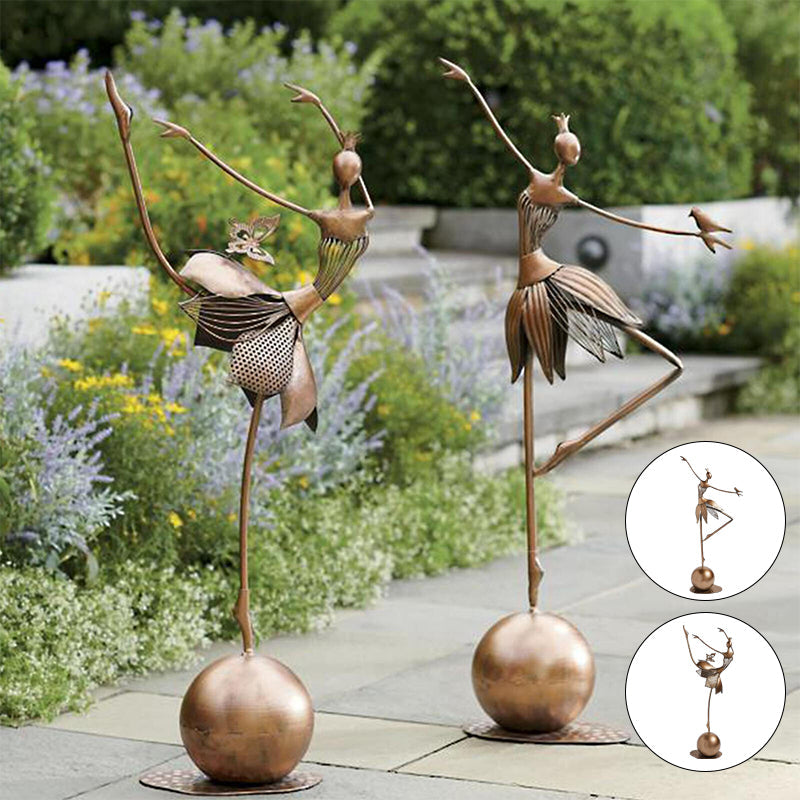 Avelena | Tanzendes GartenmÀdchen Statuen