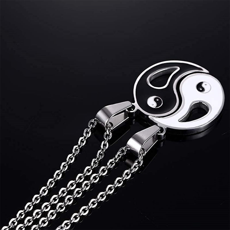 Avelena | Yin Yang AnhÀnger Halskette