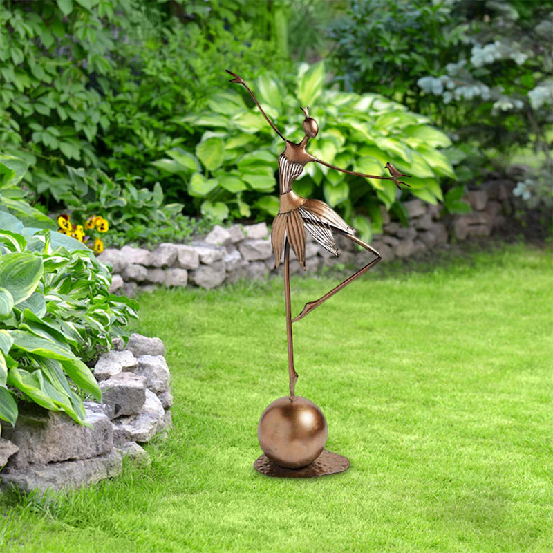 Avelena | Tanzendes GartenmÀdchen Statuen