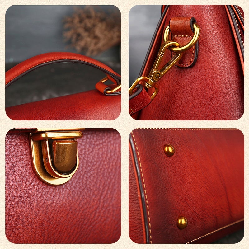 Avelena | Vintage geprägte Handtasche
