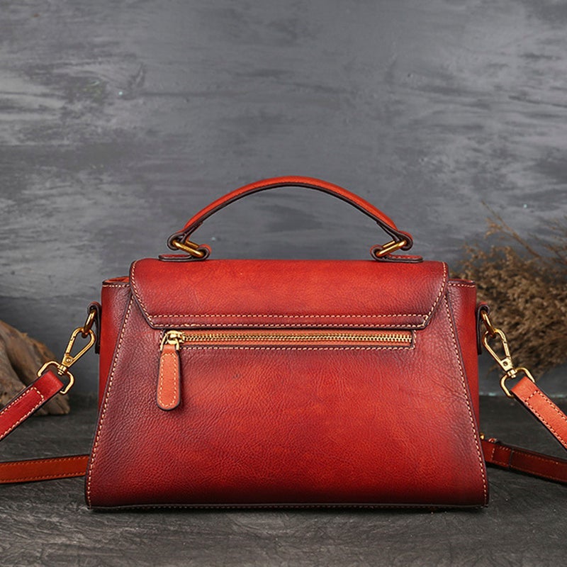 Avelena | Vintage geprägte Handtasche