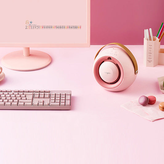 Avelena | Tragbarer Desktop 3-in-1 Heizlüfter, Handwärmer & Luftbefeuchter, mit einstellbarem Wind, feinem Sprühnebel & mehrfacher Sicherheitsschutz, für Zuhause & Büro