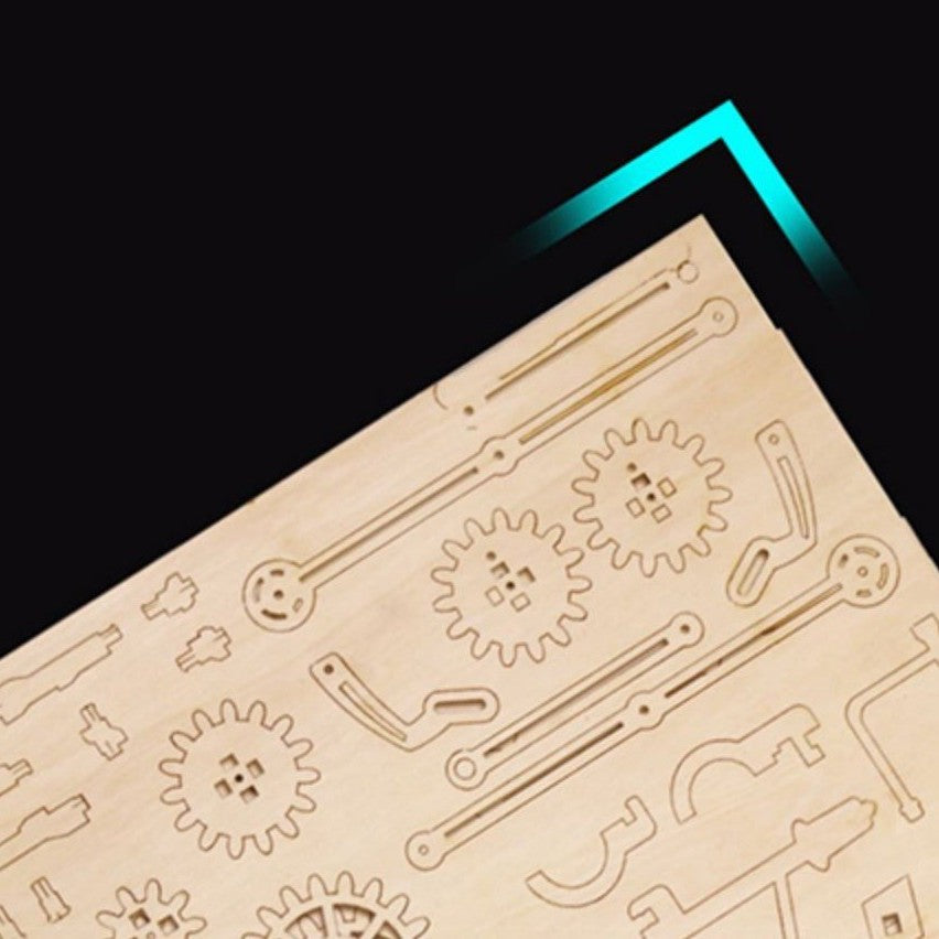 Avelena | 3D DIY Musik Holz Puzzle Himmelrad, für Erwachsene und Teenager