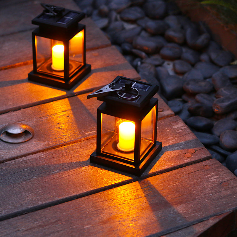 Avelena | Solar Outdoor LED Dekoleuchten, mit Clip, Auto AN/AUS & kein Kabel erforderlich, für Garten, Balkon, Auffahrt & mehr (4er-Pack)