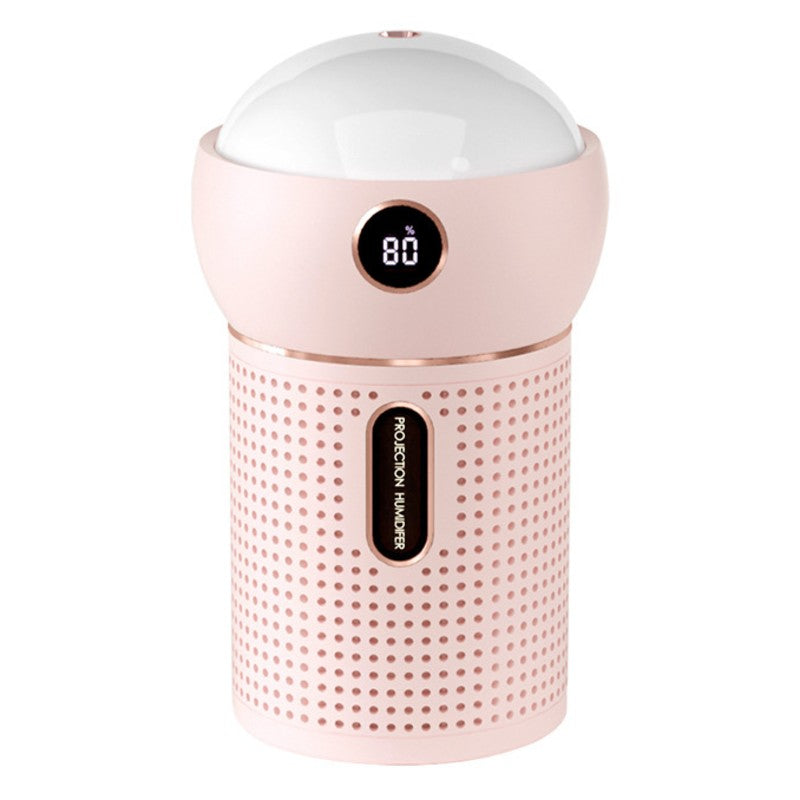 Avelena | 3-in-1 tragbarer aufladbarer Mini-Luftbefeuchter, mit 360¬∞ Dynamic Projection & Nachtlicht, für Zuhause, Büro & Party