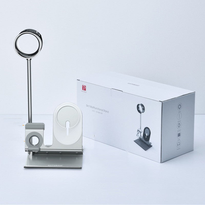 Avelena | 5-in-1 Nachttisch Schreibtisch Organizer, für Telefon, Uhr, Kopfhörer, Ohrhörer & Bleistift
