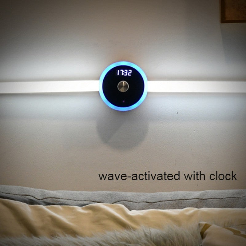 Avelena | Wiederaufladbare Klebe-Motion-Sensor-Nachtlampe, für Zuhause, Schlafzimmer, Flur und mehr