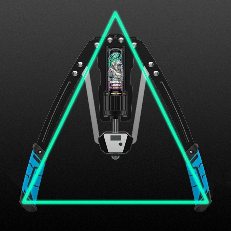 Avelena | Verstellbarer hydraulischer Armkrafttrainer (mit LED-Zählwerk)