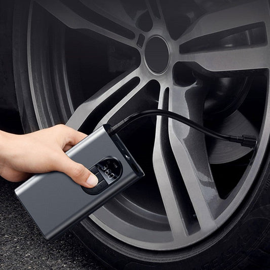 Avelena | Tragbarer wiederaufladbarer Auto-Reifenaufbläser, mit intelligenter digitaler Reifendrucküberwachung & 2400mAh Batterie, für Auto, Fahrrad, Motorrad