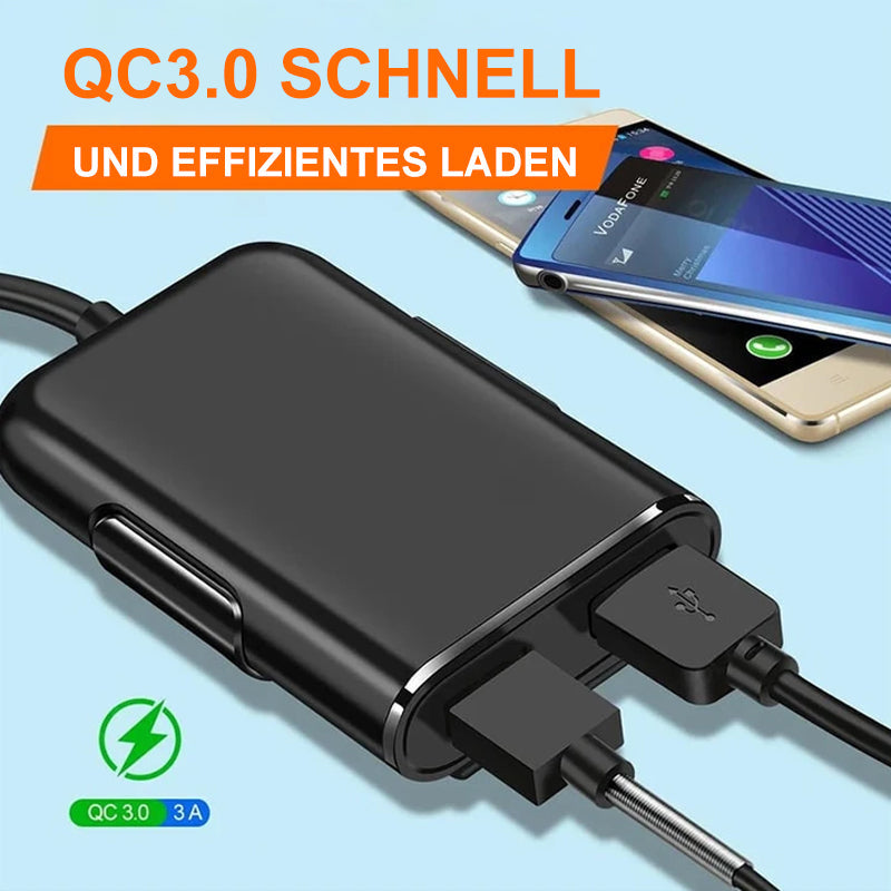 Avelena | 4 in 1 Auto-Rücksitzladegerät