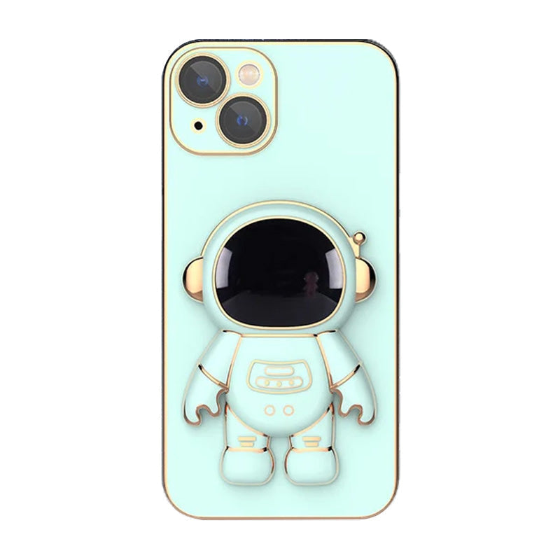 Avelena | 6D Beschichtung Astronaut Versteckte Standhülle für iPhone