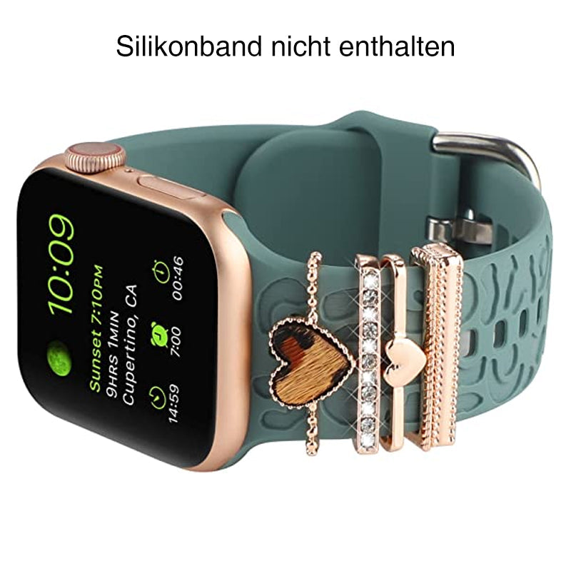 Avelena | Apple Watch Band mit Metallbesatz