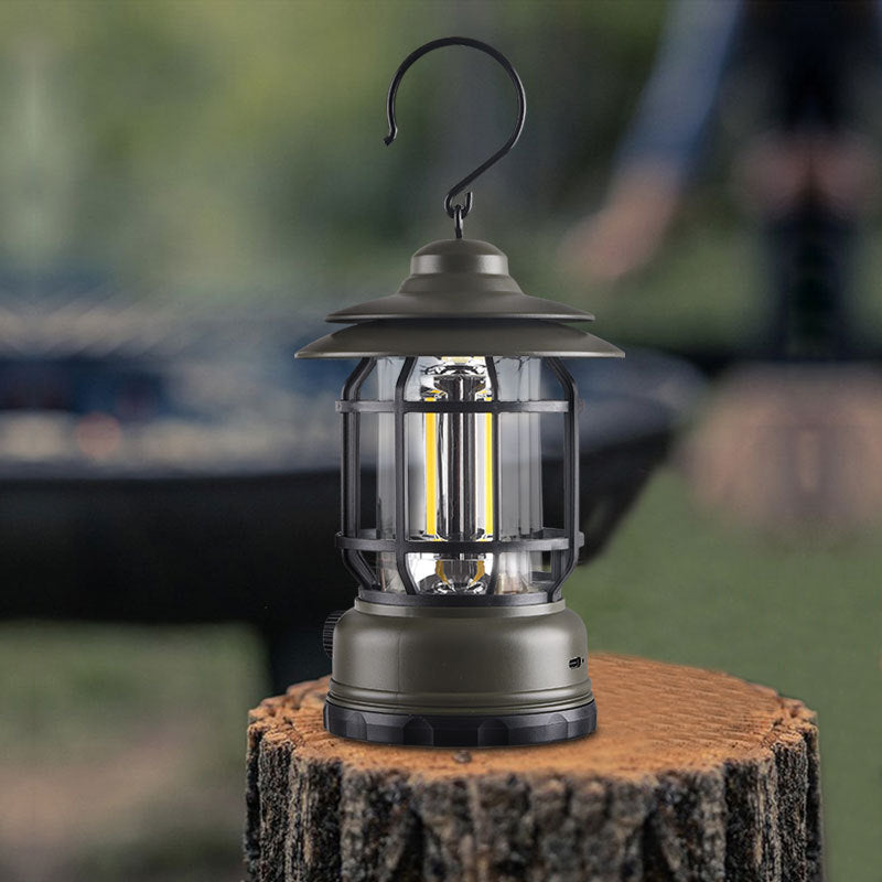 Avelena | Zeitgenössische Industrie Tragbare USB Aufladbare Campinglampe Pferdelampe Für Outdoor