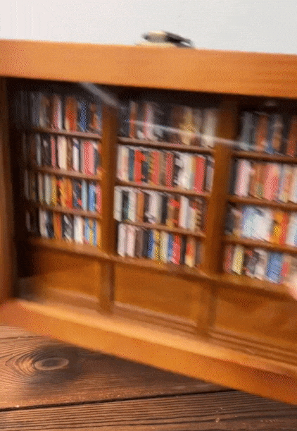 Avelena | Angst Bücherregal | Schüttel Deine Angst weg