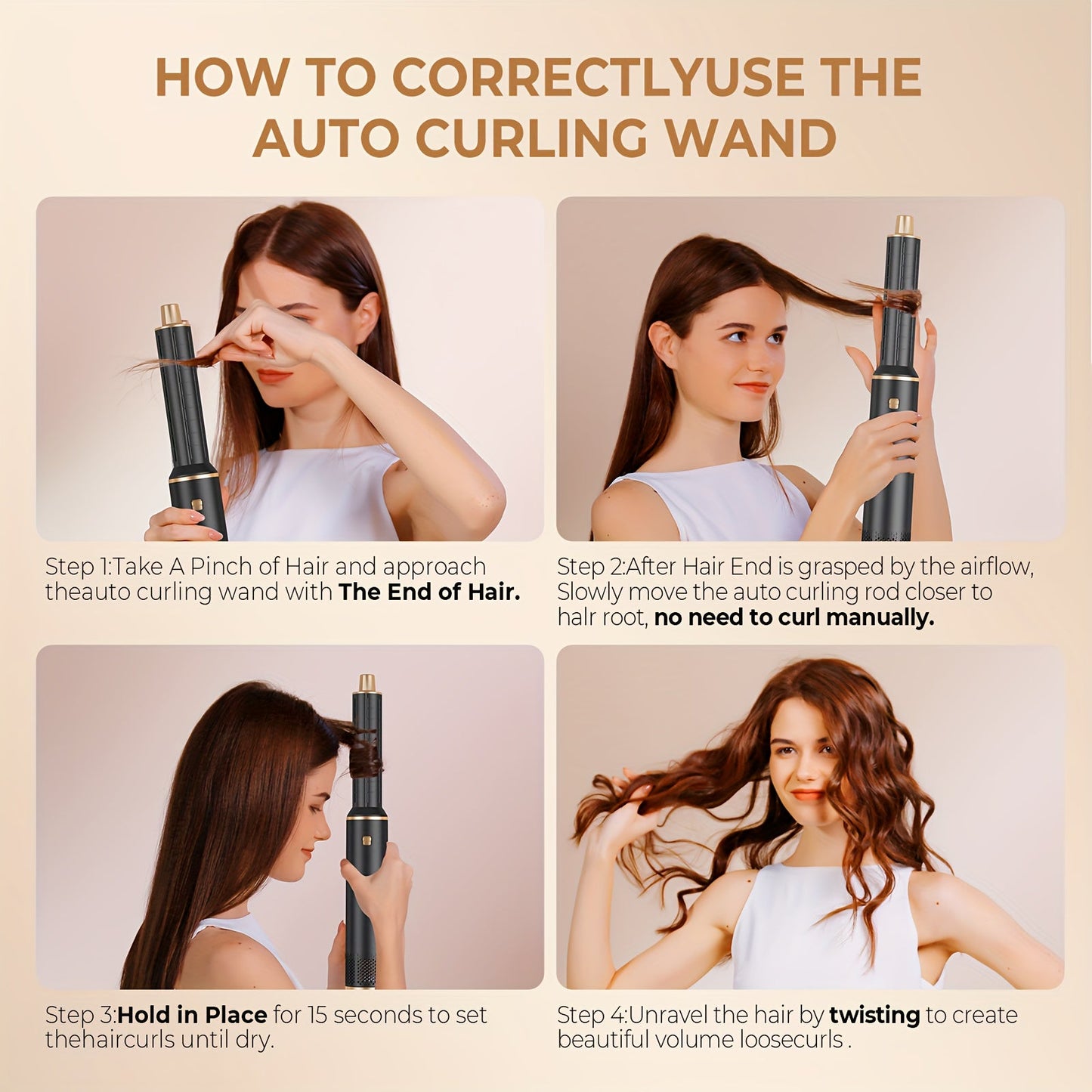 Avelena | AirLuxe | Professioneller Haartrockner und Multistyler für Alle Haartypen