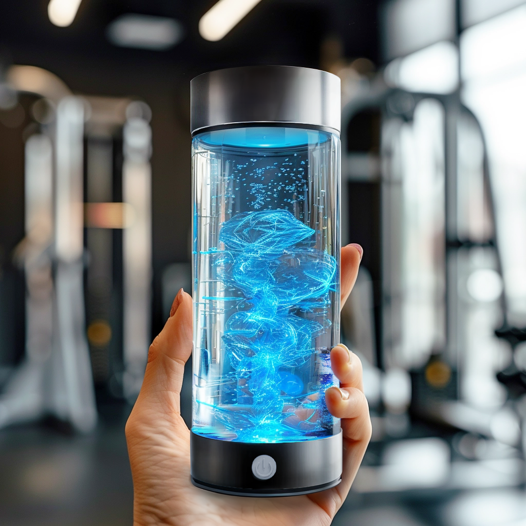 Avelena | Wasserflasche mit Wasserstoff | USB wiederaufladbar, entzündungshemmend & perfekt für tägliche Hydratation und Wellness
