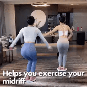 Avelena | Taille Flüster Drehplatte Pro | Magnetisches Massage Balance Board für Kernstärke & Taillentraining zu Hause