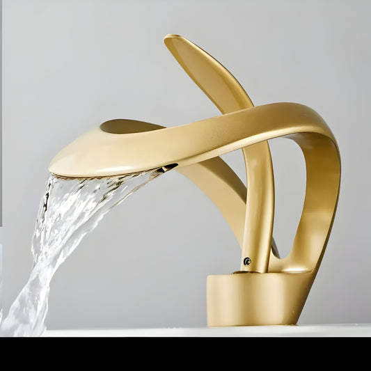 Avelena | AquaGleam – Minimalist Badezimmer Waschbecken Armatur
