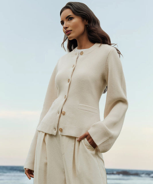 Avelena | Ultra-weicher Knopf-Cardigan (Kaufe 2, Kostenloser Versand)