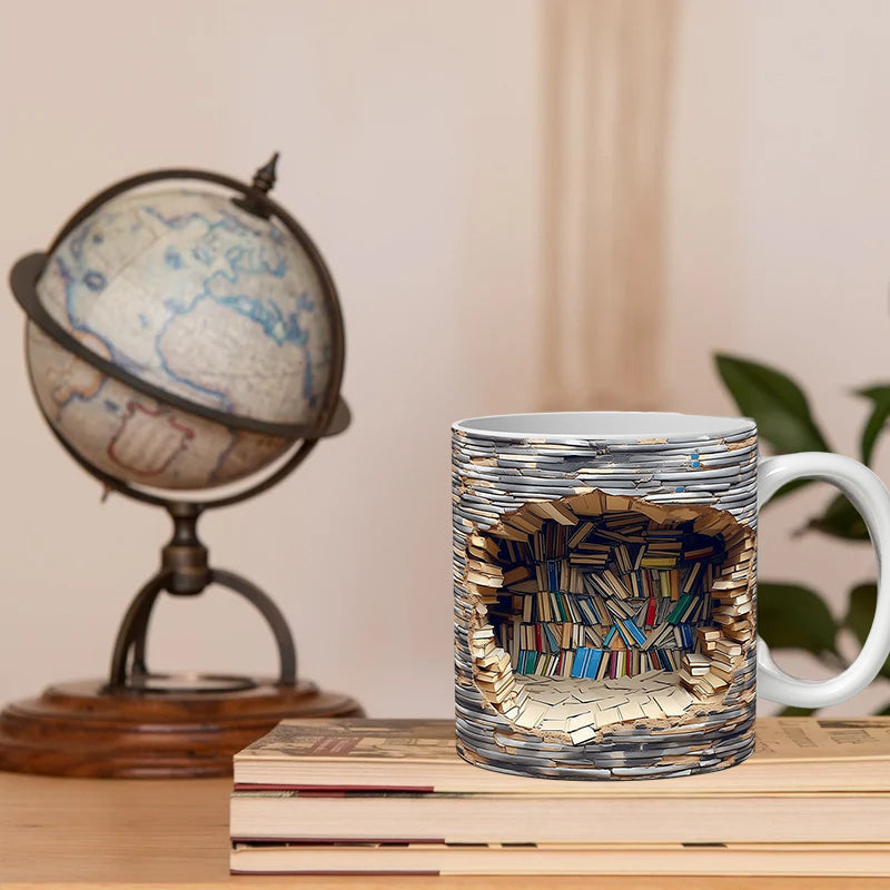 Avelena | 3D Bücherregal Tasse