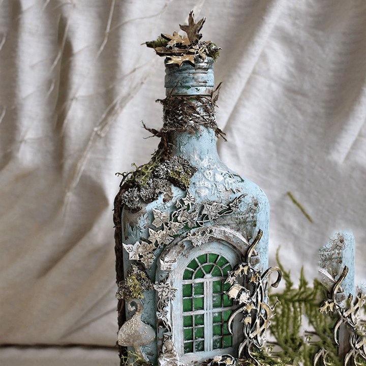 Avelena | Veränderte Kunstflasche - Mystische Waldgeschichten