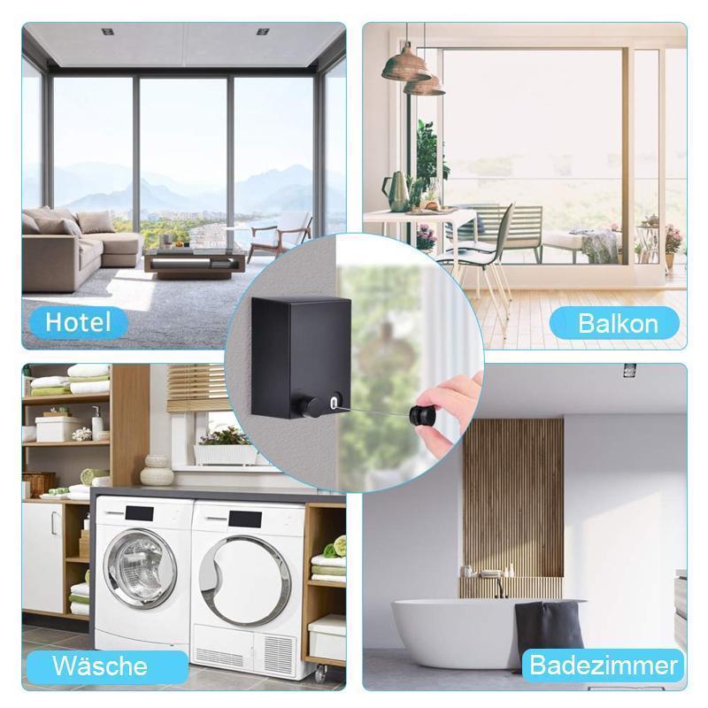 Avelena | Einziehbare Wäscheleine