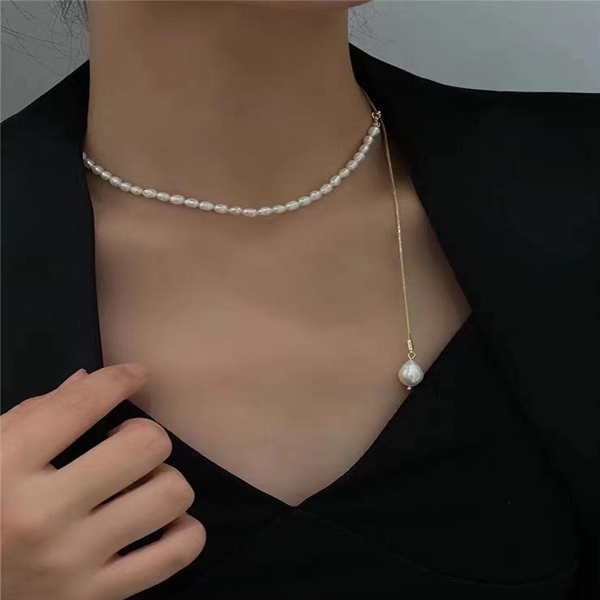Avelena | Verstellbare Perlenkette