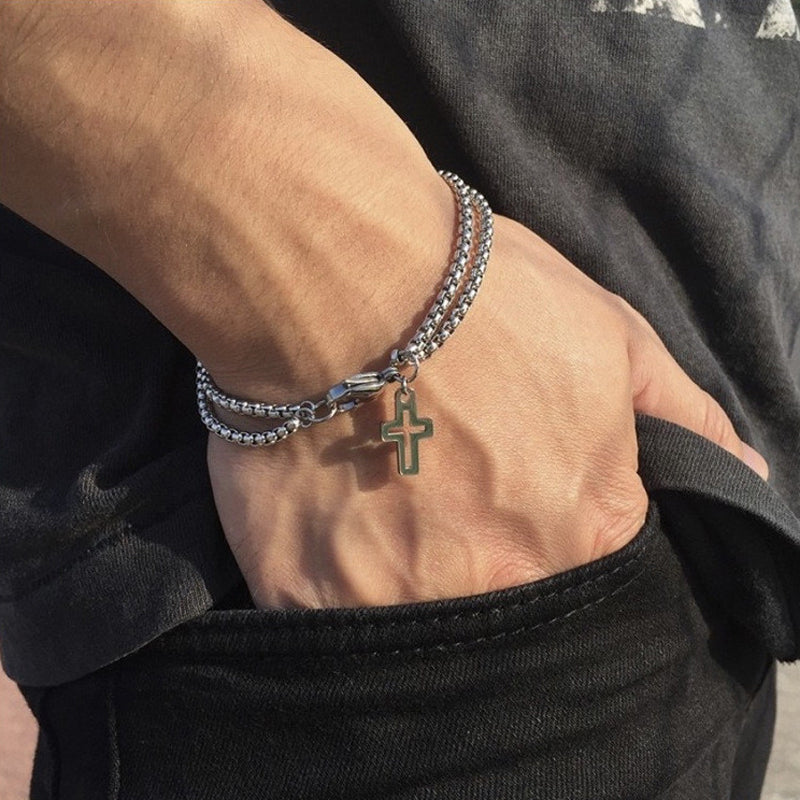 Avelena | Armband mit Kreuzausschnitt