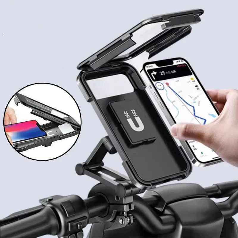 Avelena | 15W Powerbank-Wasserdichte Halterung für den Fahrradlenker