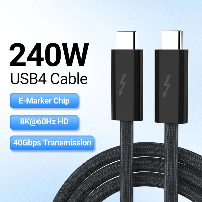 Avelena | Thunderbolt USB Typ C Connector Cool Running Thunderbolt4 Kabel