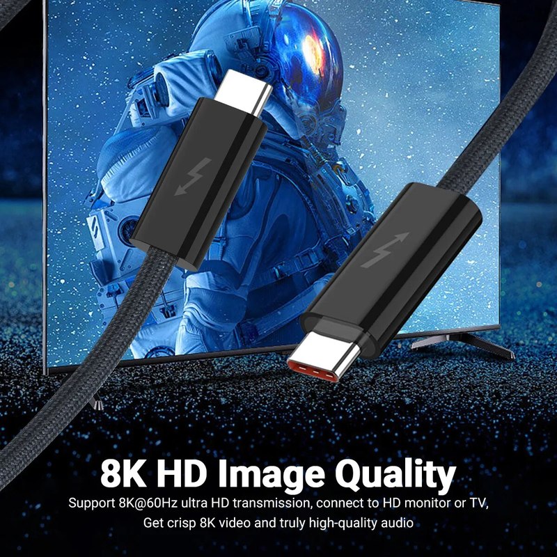 Avelena | Thunderbolt USB Typ C Connector Cool Running Thunderbolt4 Kabel