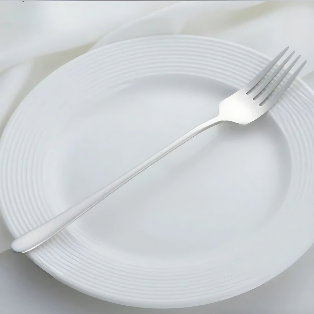 Besteckset Modern Edelstahl Tischgabeln