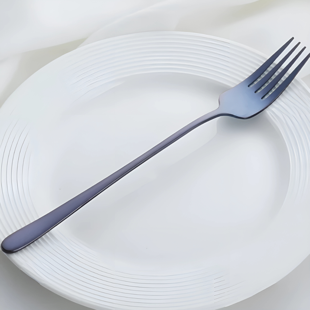 Besteckset Modern Edelstahl Tischgabeln
