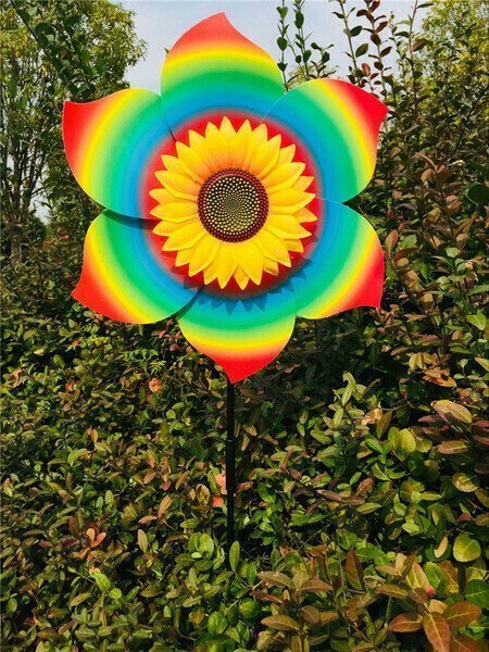 Avelena | Suncharm Bunter Sonnenblumen-Windmühle