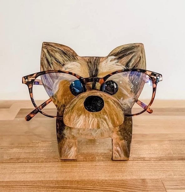 Avelena | 🦉Holzbrillenständer mit Tieren👓
