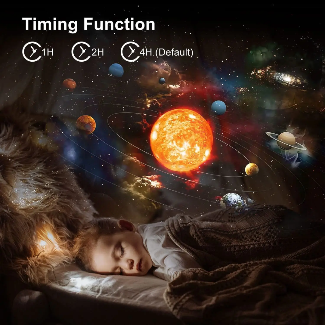 Avelena | StellarVista™ | 360° Planetarium-Galaxie-Projektor | Vollraumabdeckung für Heimkino und Kinderzimmer