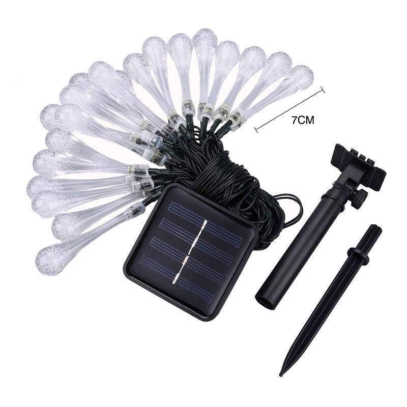 Avelena | Solar Wassertropfen Lichterkette