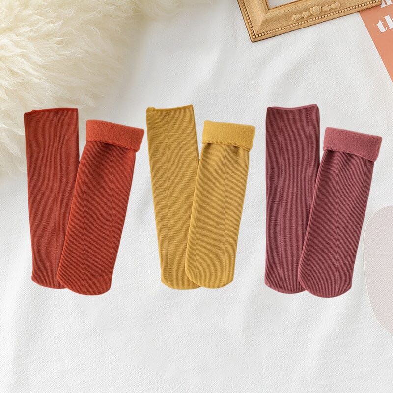 Avelena | Winterweiche Plüschbodensocken
