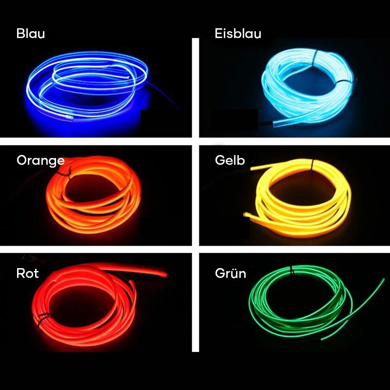 Avelena | 4-in-1 LED Atmosphärenlicht für Autos