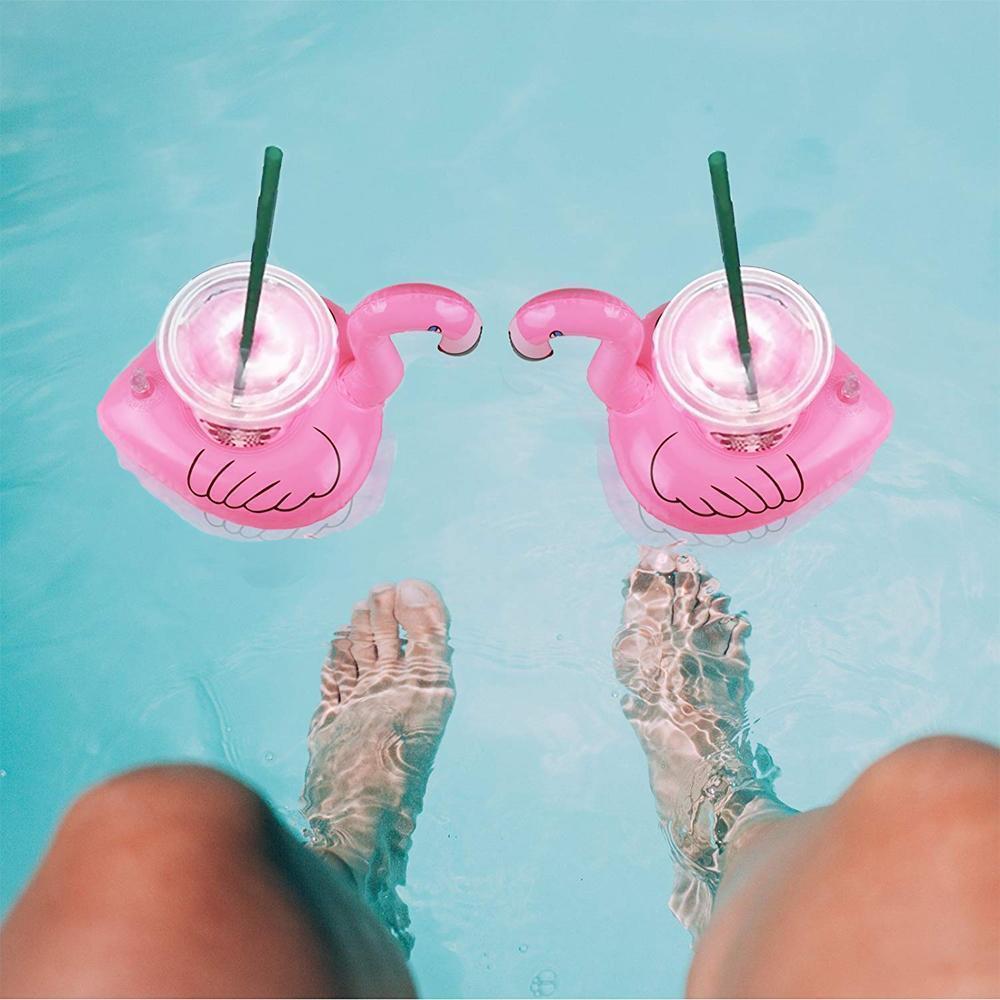 Avelena | Aufblasbarer Flamingo-Pool-Schwimmring