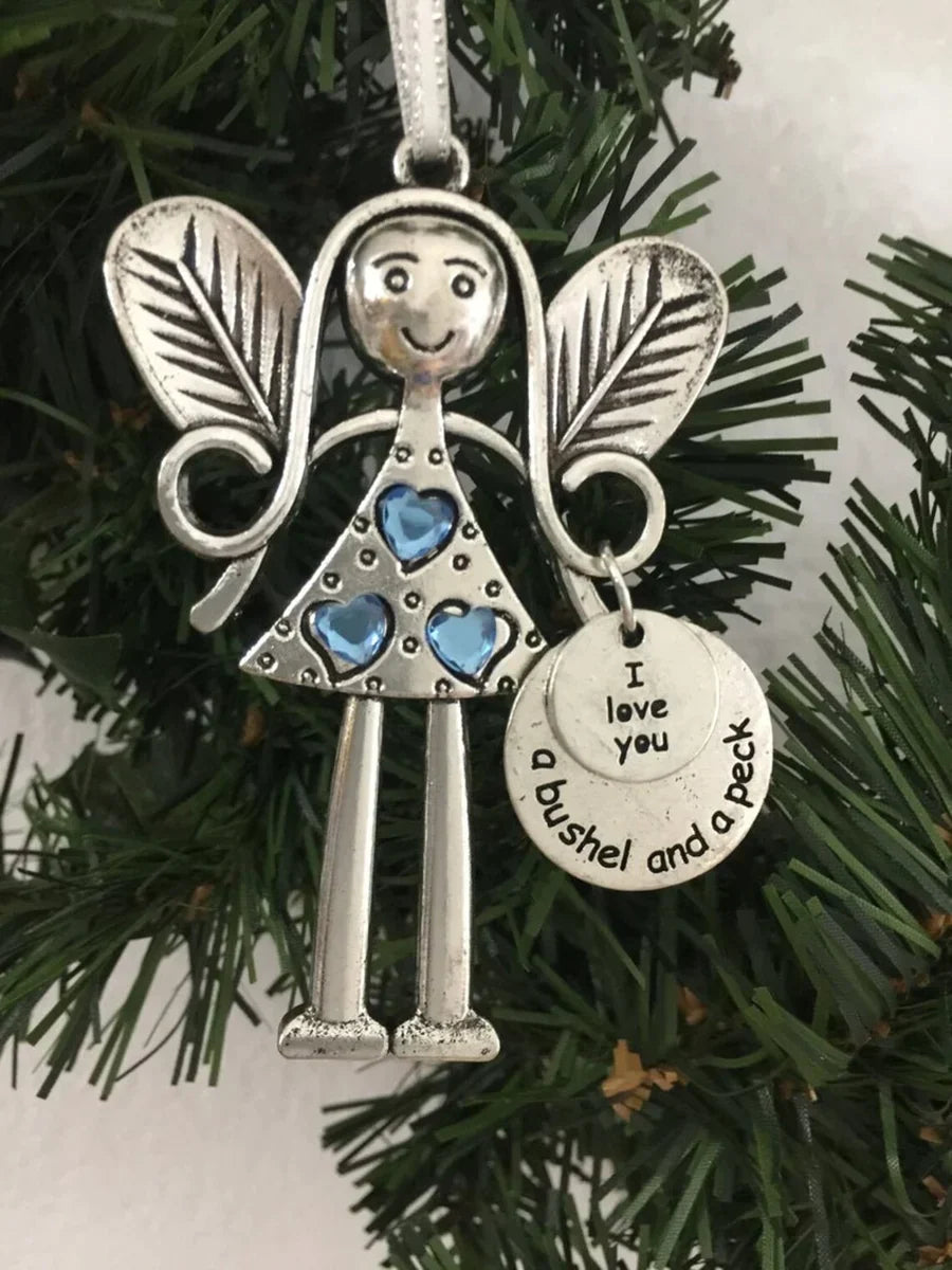 Avelena | Verrückte schöne Freunde für immer - Engel Ornament Weihnachtsgeschenk