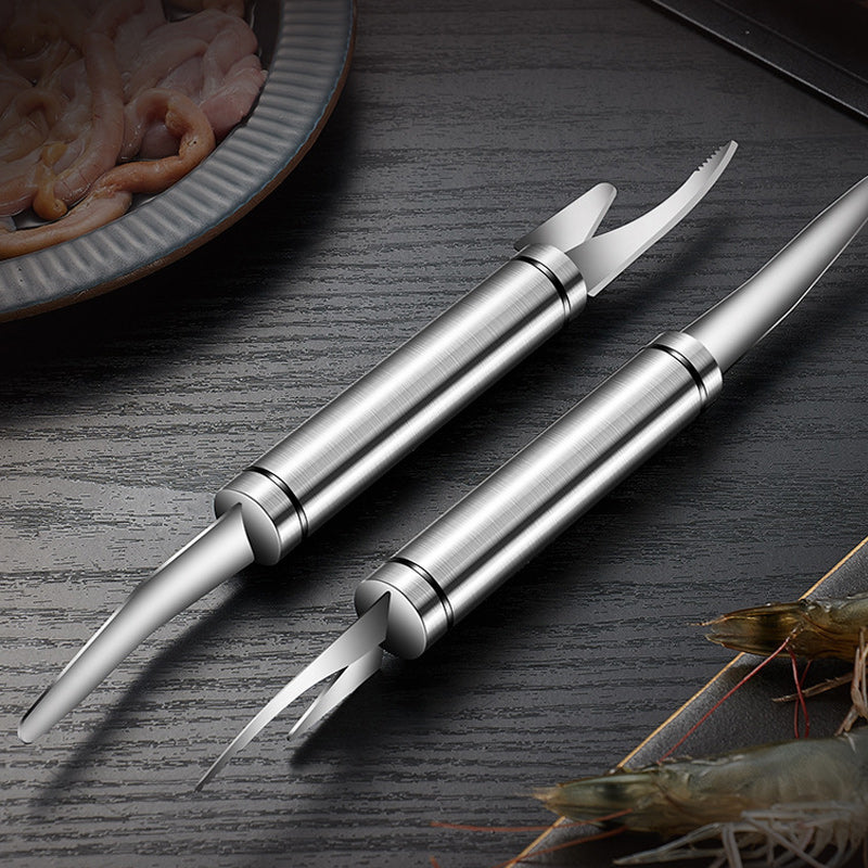 Avelena | 5 in 1 Multifunktionales Garnelenlinie Fischmaulmesser