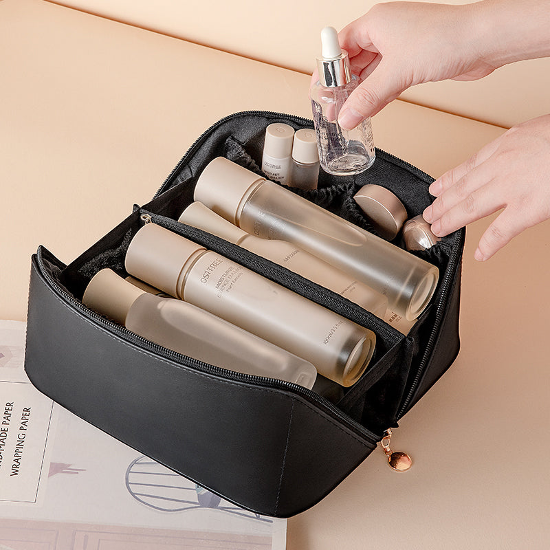 Avelena | Tragbare Kosmetiktasche mit großem Fassungsvermögen für Reisen