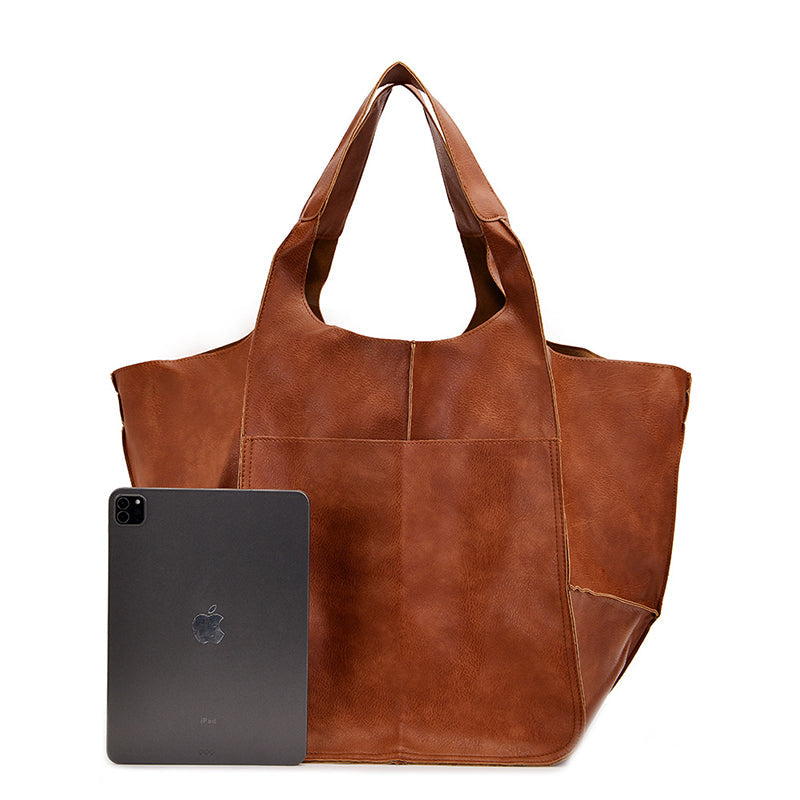 Avelena | Übergroße Weekender-Handtaschen Aus Leder