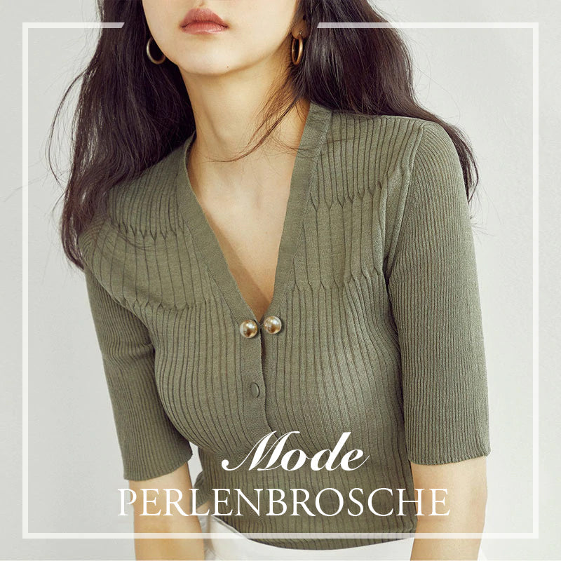 Avelena | Perlenbrust knopf