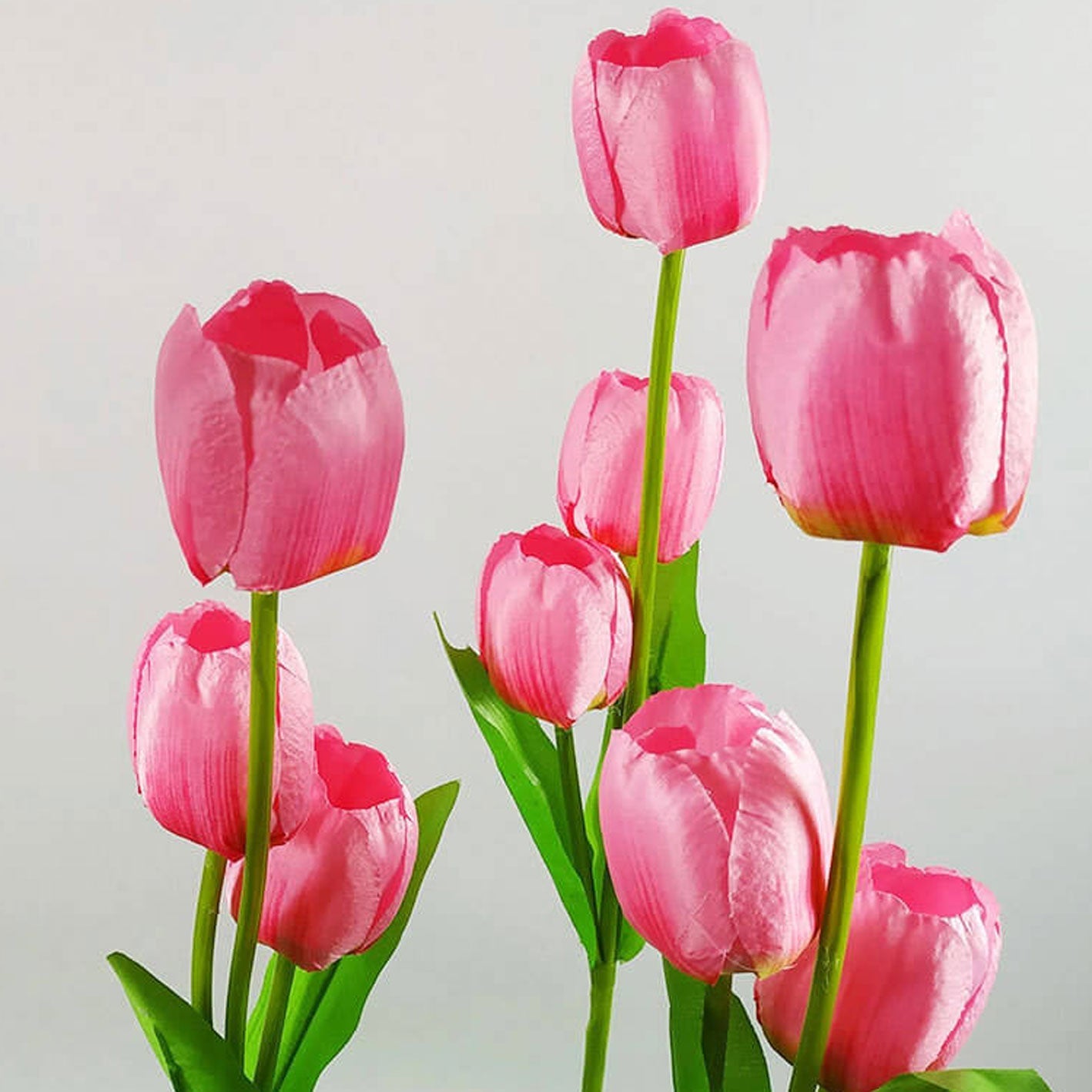 Avelena | Solar Tulpe Rasenlicht Außen Garten LED Tulpe Blumenlicht Bodenstecker Landschaftslicht
