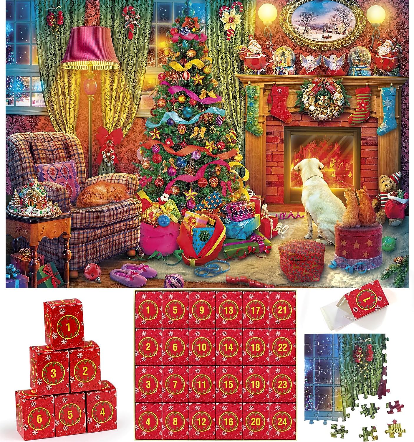 Avelena | Adventskalender 2024 Weihnachtspuzzles