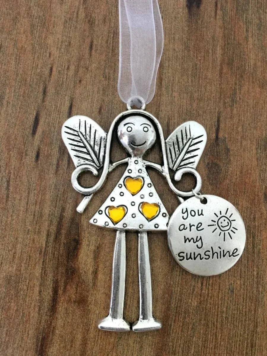 Avelena | Verrückte schöne Freunde für immer - Engel Ornament Weihnachtsgeschenk