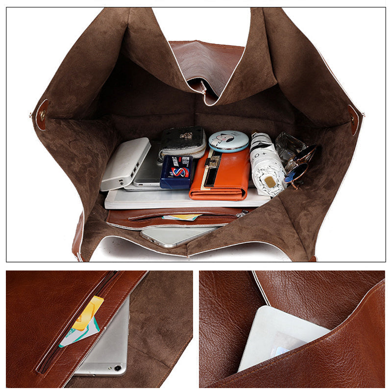 Avelena | Übergroße Weekender-Handtaschen Aus Leder