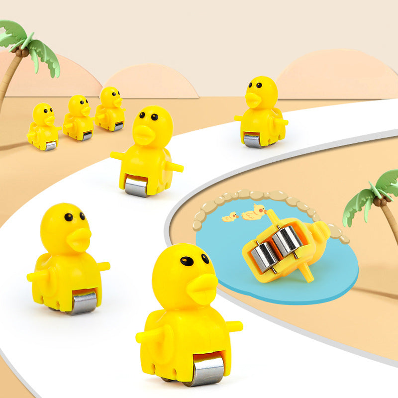 Avelena | 🌞Elektrische Enten Slide Track mit Licht und Musik🌞